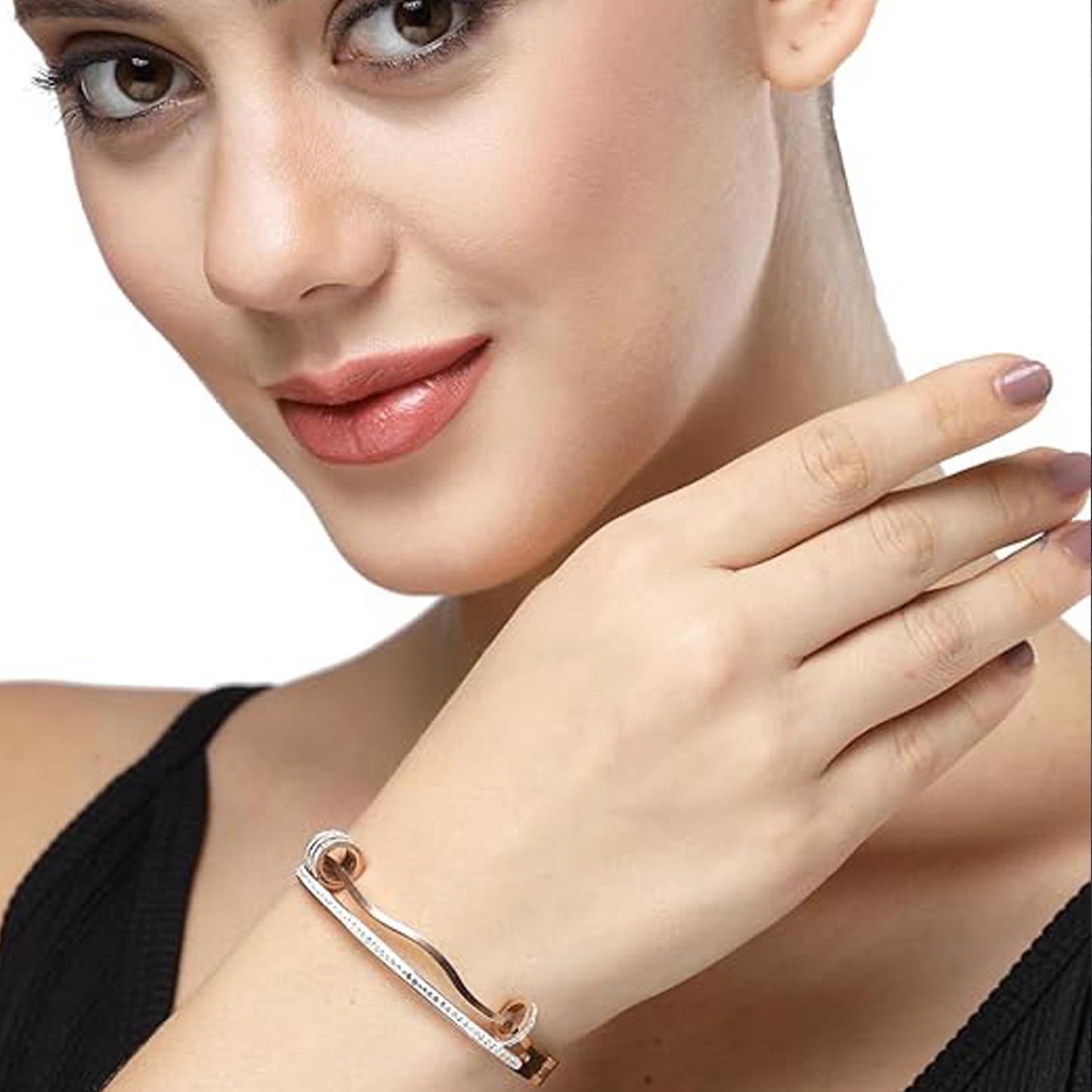 Gold Plated Women's Bracelet Stainless Steel