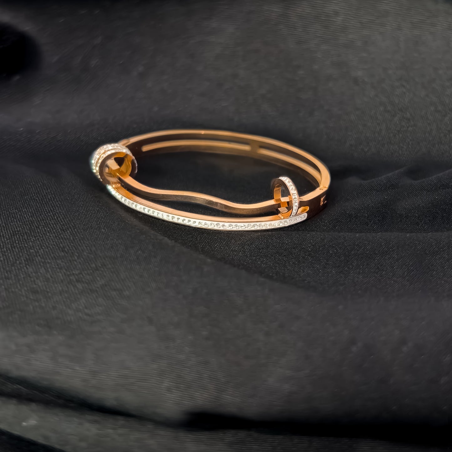 Gold Plated Women's Bracelet Stainless Steel