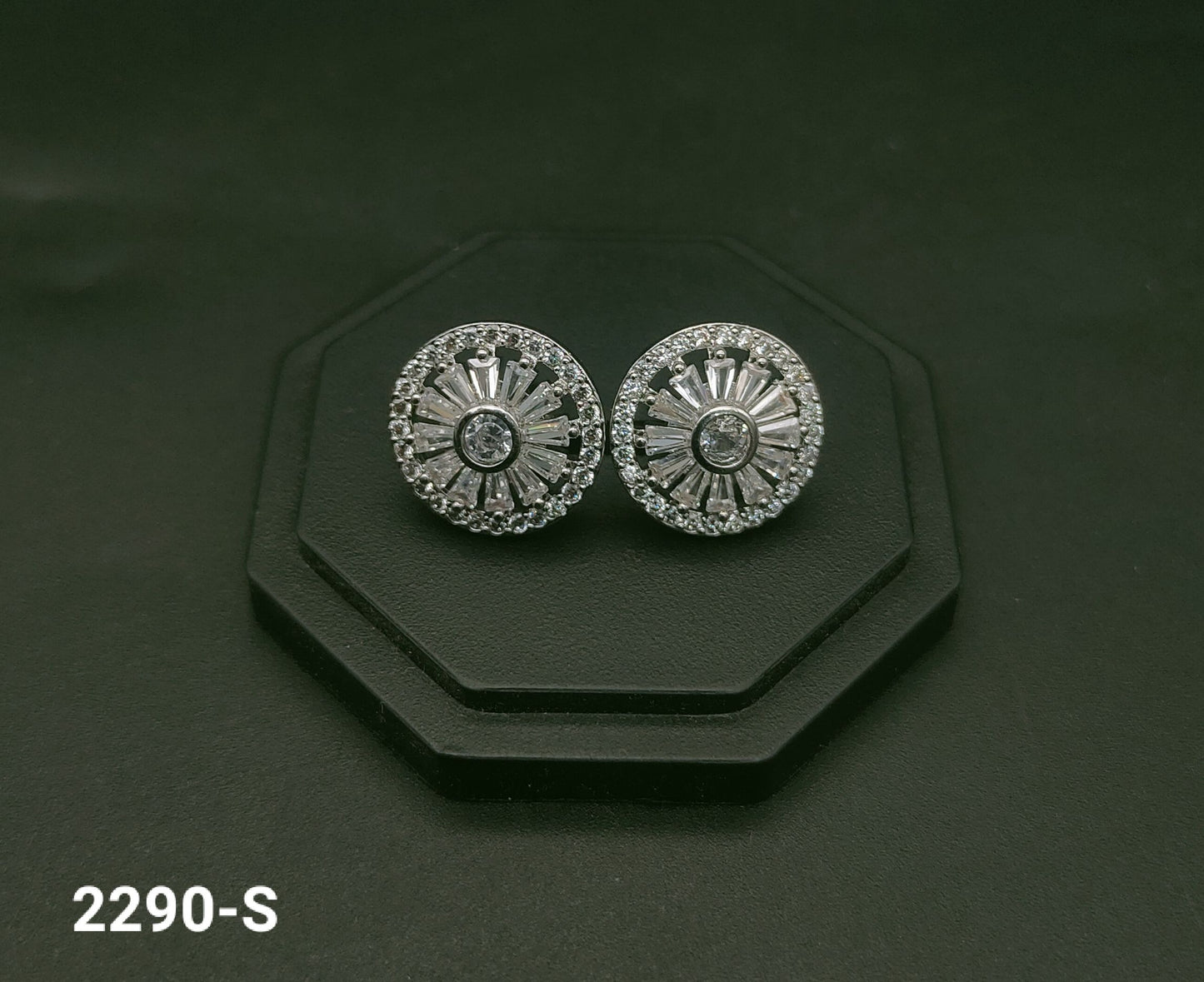 Diamond Elegance Hoops