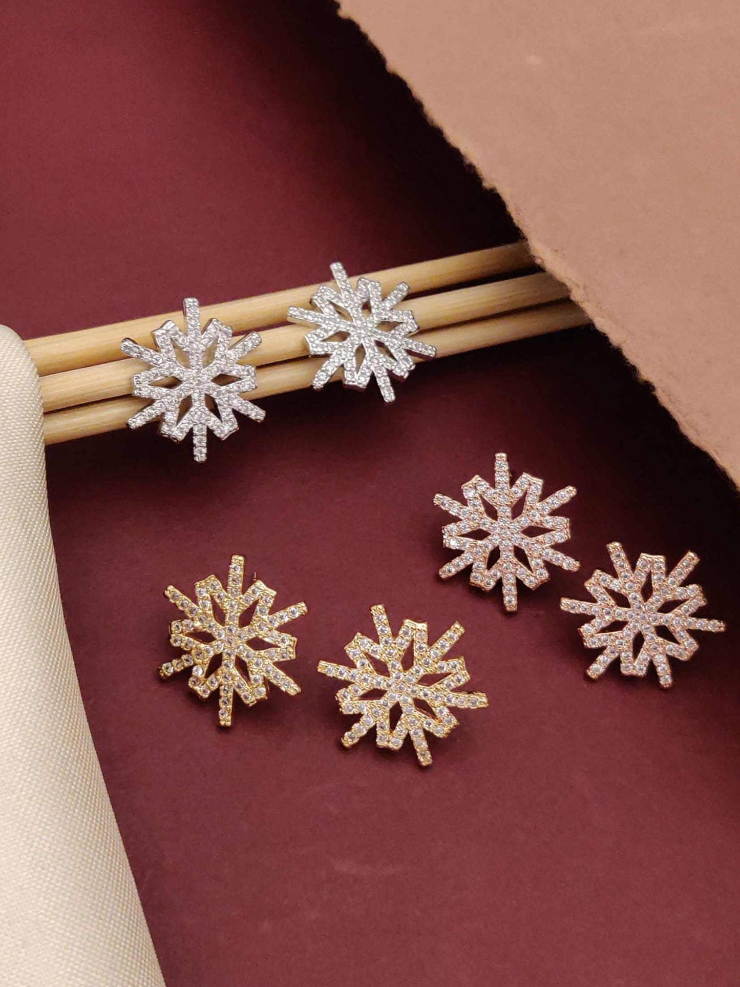 Aurous Flake Adornments Earrings