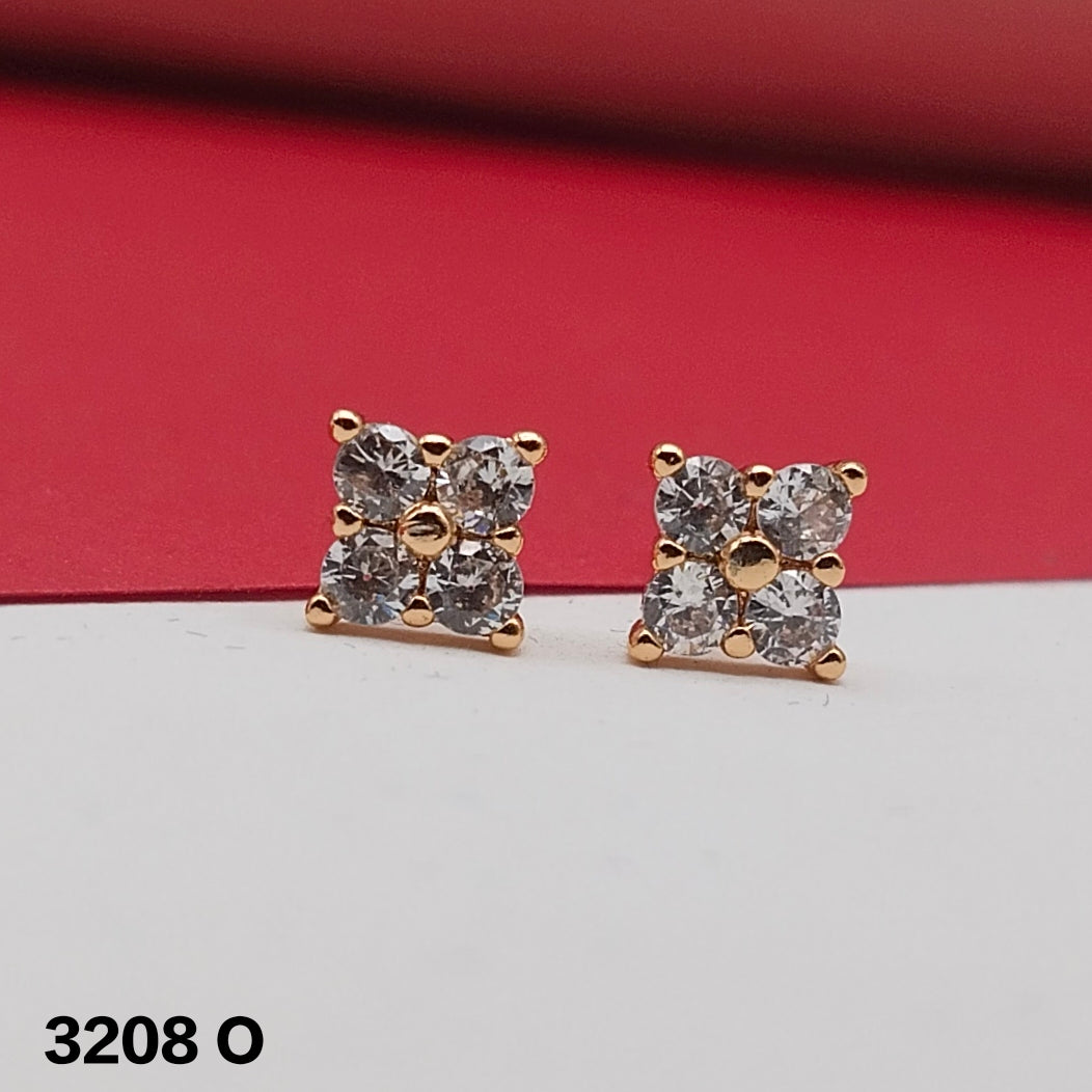 Square Diamond-Studded
