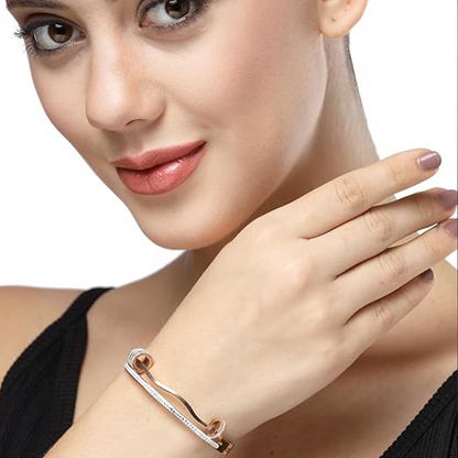 Gold Plated Women's Bracelet Stainless Steel