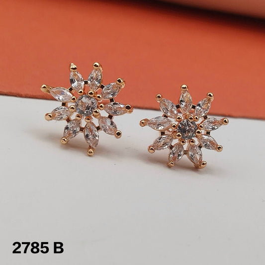 Gold Opulent Blossom Studs