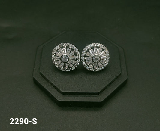 Diamond Elegance Hoops
