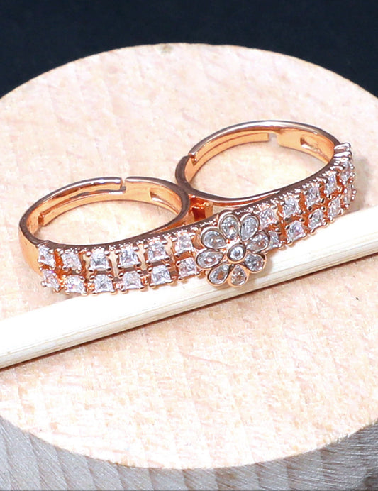 Diamond Duo Rings