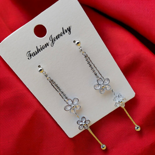 Leaf Radiant Floral Earrings