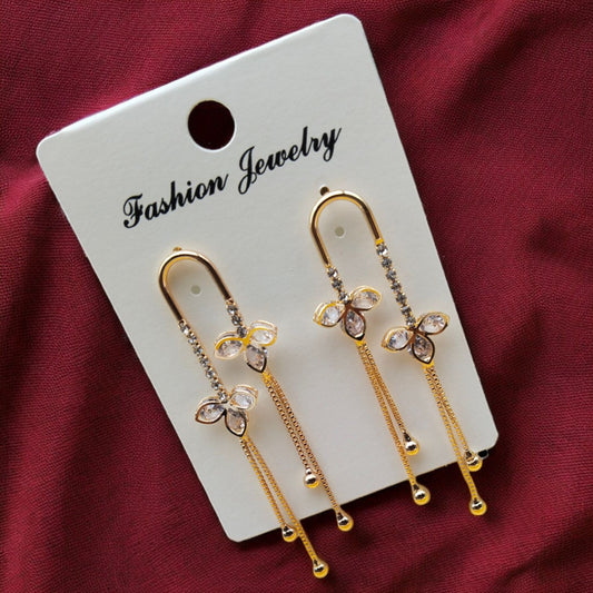Chic Gold Serenade Earrings