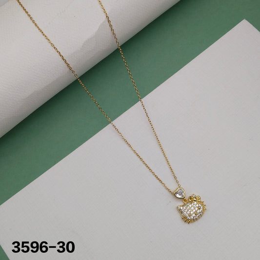 Kitty Diamond Necklace