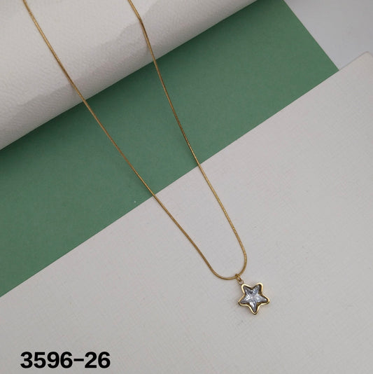 Diamond Star Necklace