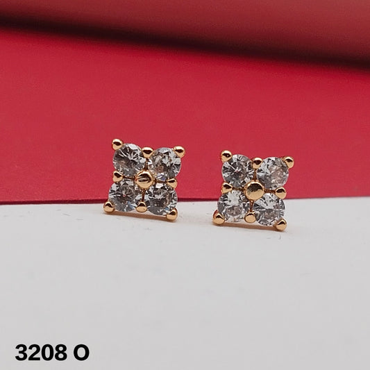 Square Diamond-Studded