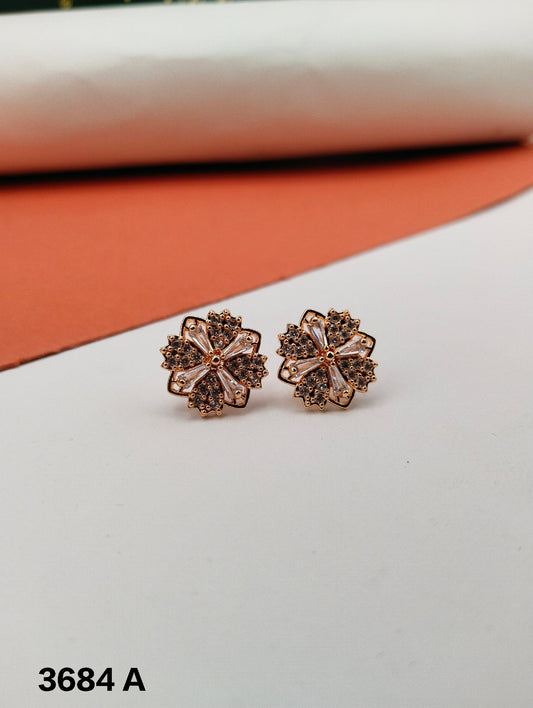 Austrian Stone Stud Earrings
