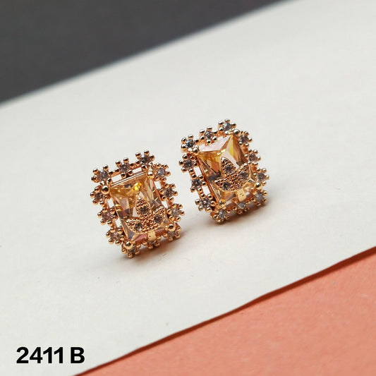 Golden Opulence Studs