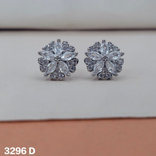 Diamond Blossom Earrings